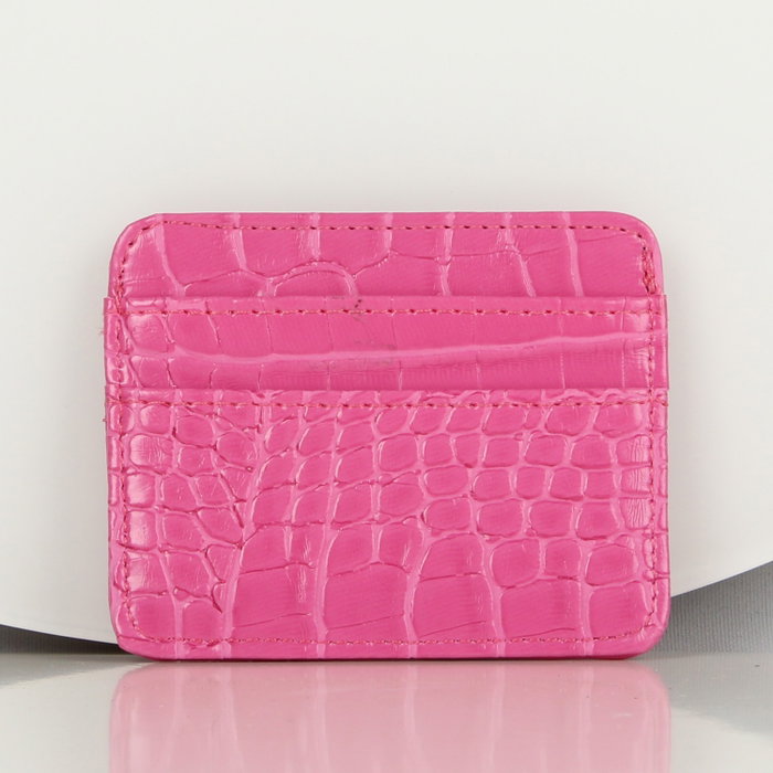 Zoozie Bags Cartera y Tarjetero de Piel Rosa